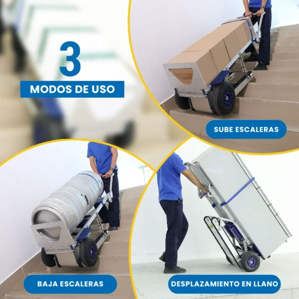 Carretilla sube escaleras de oruga CT150PA - Imagen 6